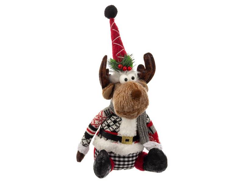 Christmas Paradise Weihnachtsfigur 46187 Elch im Weihnachtskostüm, weihnachtliche Deko Christmas Paradise Weihnachtsfigur 46187 Elch im Weihnachtskostüm, weihnachtliche Deko von Christmas Paradise