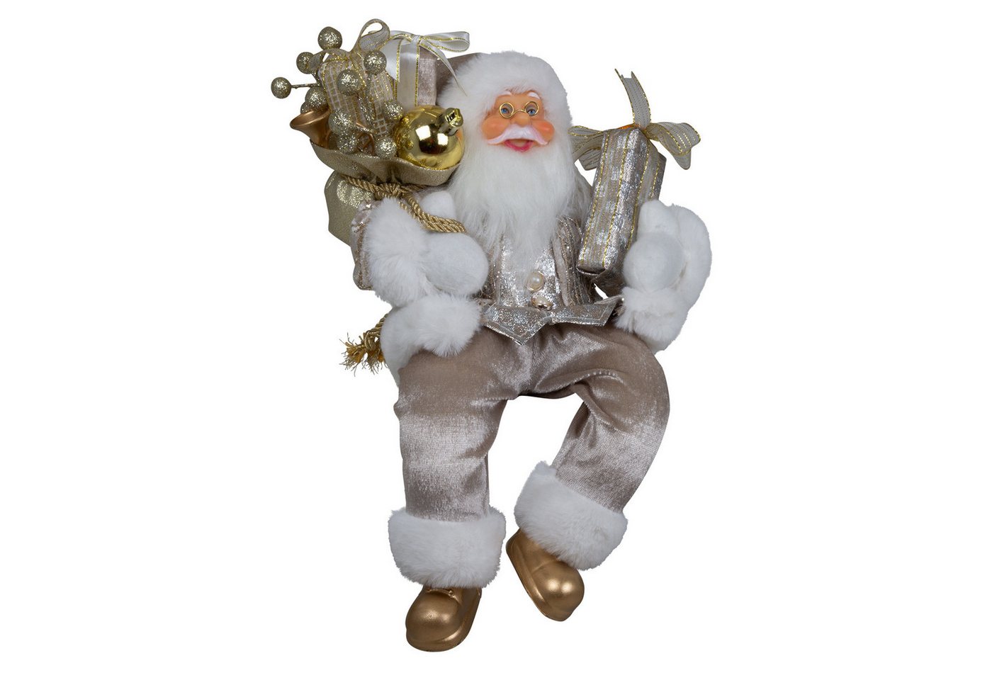 Christmas Paradise Weihnachtsmann Weihnachtsmann Kantenhocker 30cm (1 St), Weihnachtsdeko von Christmas Paradise