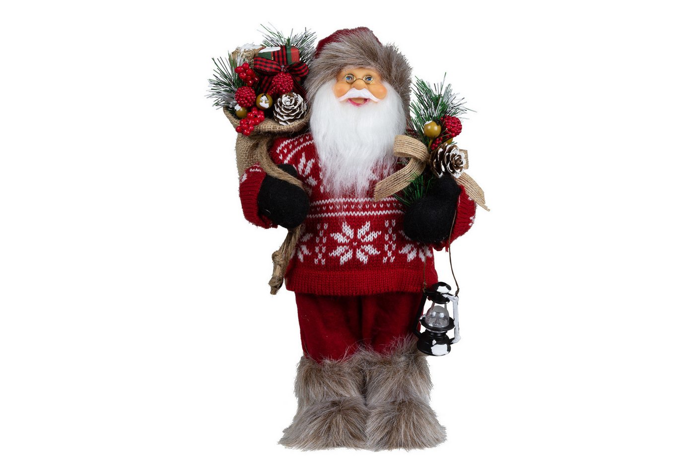 Christmas Paradise Weihnachtsmann Weihnachtsmann Stehend 30 cm (1 St), Weihnachtsdeko von Christmas Paradise