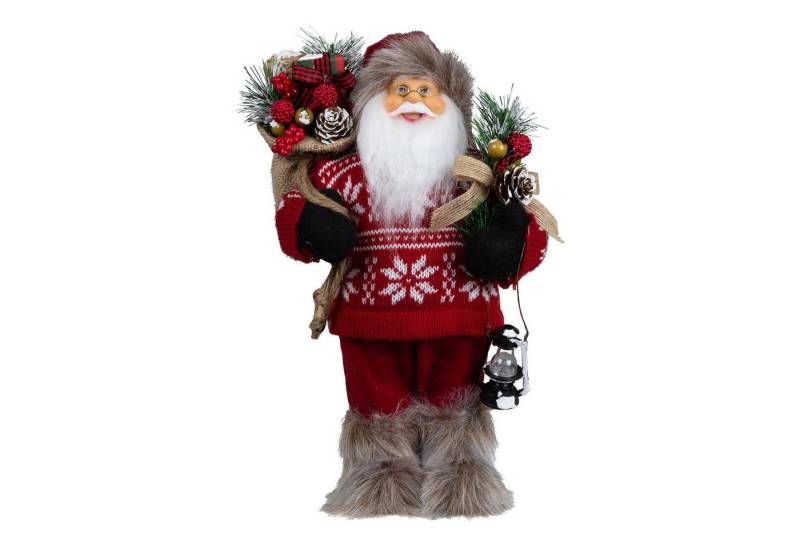 Christmas Paradise Weihnachtsmann Weihnachtsmann Stehend 30 cm (1 St), Weihnachtsdeko von Christmas Paradise