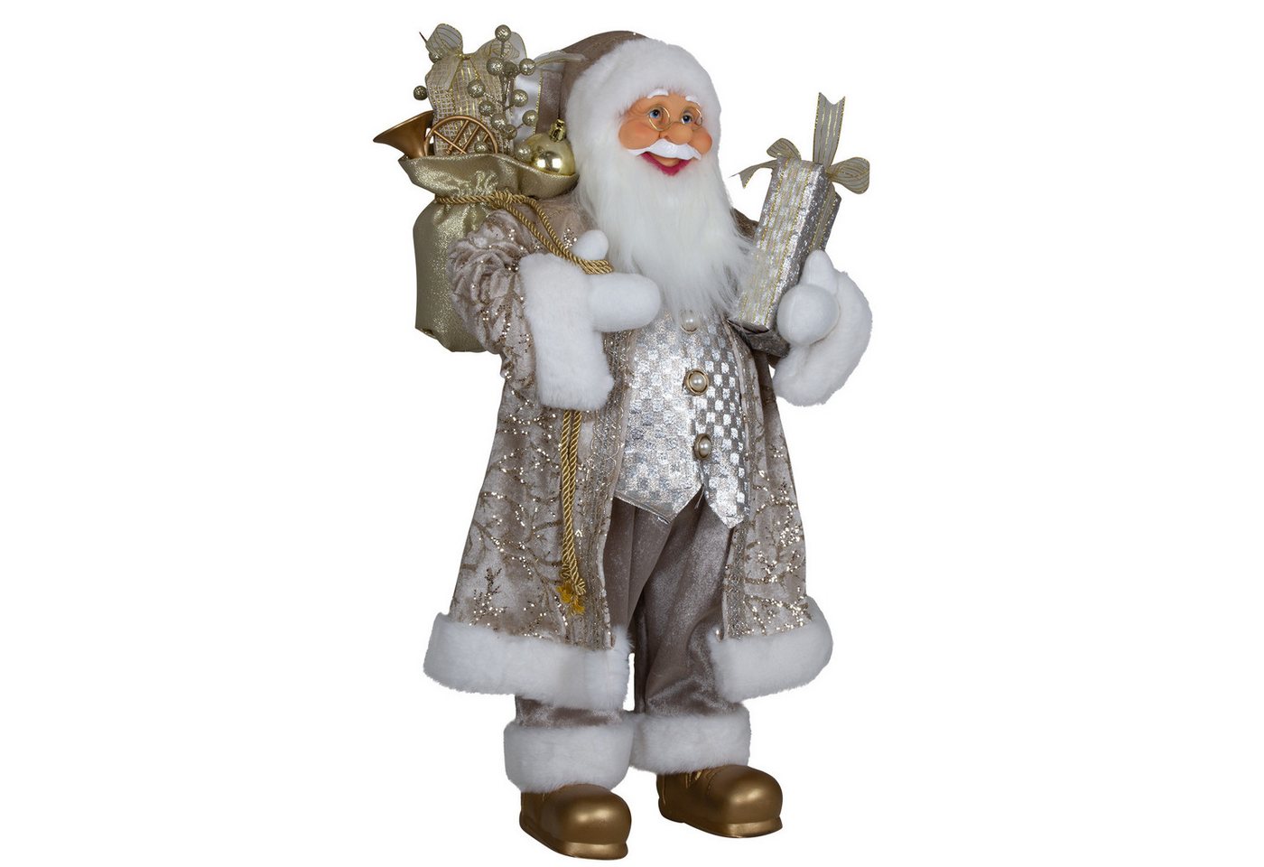 Christmas Paradise Weihnachtsmann Weihnachtsmann Stehend 60cm (1 St), Weihnachtsdeko von Christmas Paradise