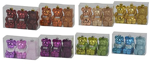Christmas Gifts 41898 Weihnachtsdeko, Bär-Form, 3-teilig, mit 8 Stück Christmas Gifts 41898 Weihnachtsdeko, Bär-Form, 3-teilig, mit 8 Stück von Christmas Gifts