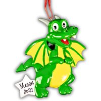 Drache Personalisierte Verzierung Für Kinder Individuelles Geschenk Individuelle Name Weihnachtsgeschenke Urlaub Jungen Mädchen Enkelkinder von ChristmasKeepsake