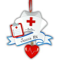 Krankenschwester Personalisierte Weihnachten Ornamente Maßgeschneiderte Geschenk Abschlussgeschenk Für Krankenschwestern Urlaub Benutzerdefinierte Krankenschwester Personalisierte Weihnachten Ornamente Maßgeschneiderte Geschenk Abschlussgeschenk Für Krankenschwestern Urlaub Benutzerdefinierte von ChristmasKeepsake
