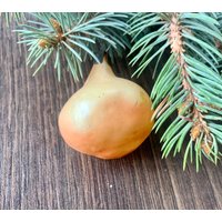 Zwiebel Christbaumschmuck, Vintage Weihnachten, Retro 1950Er Jahre Weihnachtsdekoration, Antiker Weihnachtsschmuck von ChristmasboxStore