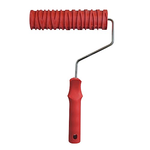 Christol 7'' Farbroller, praktische Musterfarbe, Gummiwalze, geprägte Textur, Wanddekorationswerkzeuge für Zuhause, Büro, Geschäft von Christol