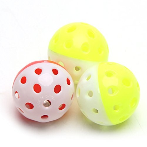 Christol Glockenball Glocke Vogelspielzeug bunt Kunststoff rollend interaktives Papageien Fußballspielzeug für Afrikaner Graukakadus Amazonas Papageien Christol Glockenball Glocke Vogelspielzeug bunt Kunststoff rollend interaktives Papageien Fußballspielzeug für Afrikaner Graukakadus Amazonas Papageien von Christol