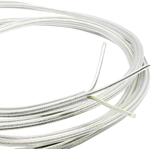 10m Kabel Transparent 3 x 0,75mm² isolierte Leitung 3G PVC Leuchtenkabel Lampenkabel Strom-Kabel parallel von Christoph Palme Leuchten
