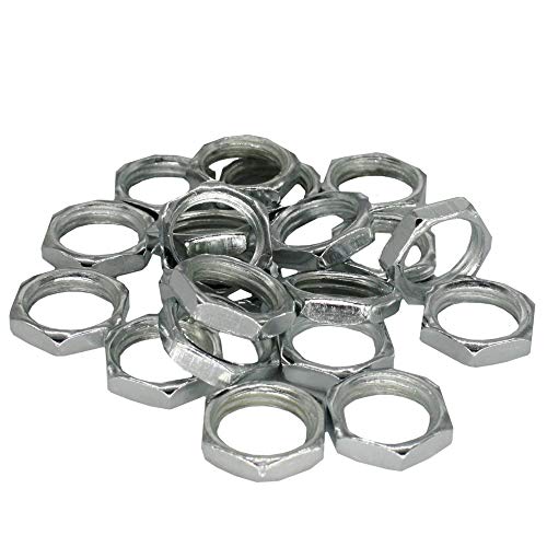 20x Sechskantmutter M8x1 SW12 H.3mm ISO-Feingewinde DIN 13-5 verzinkt Schlüsselmutter Gewindemutter 20x Sechskantmutter M8x1 SW12 H.3mm ISO-Feingewinde DIN 13-5 verzinkt Schlüsselmutter Gewindemutter von Christoph Palme Leuchten