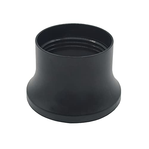 Hoher Schraubring E27 Kunststoff Schwarz Ø 57,5mm H. 37mm – Gewindering für Lampen-Fassung, Lampenschirm oder Glas-Elemente Hoher Schraubring E27 Kunststoff Schwarz Ø 57,5mm H. 37mm – Gewindering für Lampen-Fassung, Lampenschirm oder Glas-Elemente von Christoph Palme Leuchten