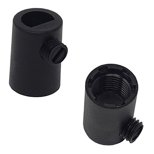 Zugentlaster M10x1 Schwarz Kunststoff Kabel Zugentlastung 2 Stück ø 19x13mm Zugentlaster M10x1 Schwarz Kunststoff Kabel Zugentlastung 2 Stück ø 19x13mm von Christoph Palme Leuchten