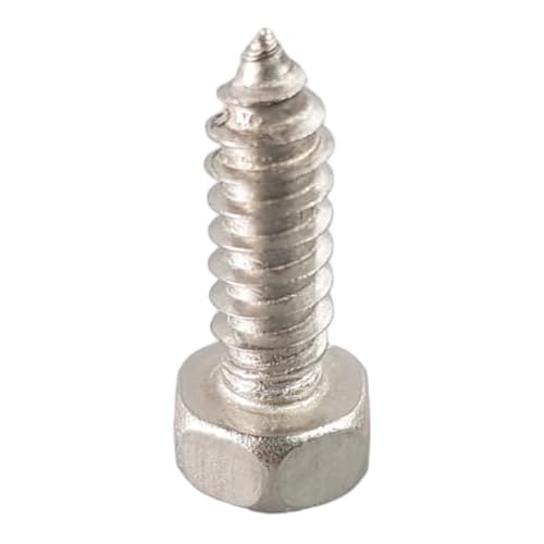 20x Sechskant Blechschrauben 6,3x19 mm Edelstahl A2 DIN7976 Schlüsselschraube SW10 V2A von Christoph Palme