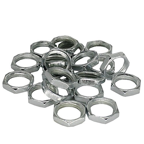 20x Sechskantmutter M10x1 SW12 H.3mm ISO-Feingewinde DIN 13-5 verzinkt Schlüsselmutter Gewindemutter von Christoph Palme