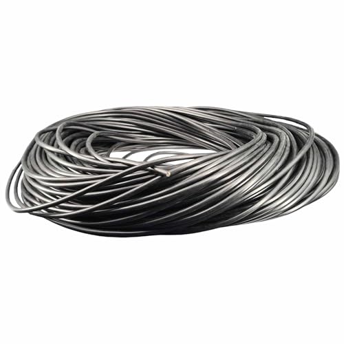 5m Kabel 4 x 0,75 mm² 4G H03VV-F Schlauchleitung PVC Stromkabel Elektrokabel (Schwarz) von Christoph Palme