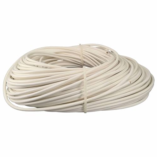 5m Kabel 4 x 0,75 mm² 4G H03VV-F Schlauchleitung PVC Stromkabel Elektrokabel (Weiß) von Christoph Palme