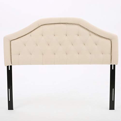 Christopher Knight Home Killian Headboard - Fully Upholstered, Queen/Full, Beige von Christopher Knight Home