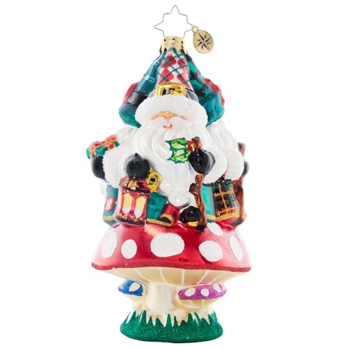 Christopher Radko Handgefertigter europäischer Weihnachtsbaumschmuck aus Glas, drei Zwerge sind besser als einer von Christopher Radko