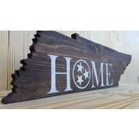 Handgemachtes Holzschild Tennessee Us Flagge von ChristysKorner