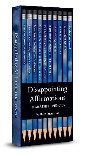 Disappointing Affirmations Pencils von Chronicle Books