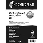 Chronoplan Wochenplaner 14,8 x 21 cm 63 Seiten 50574 von Chronoplan