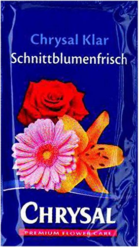 Chrysal 100 x 10g Schnittblumennahrung Blumenfrisch Blumen Frischhaltemittel 1,0l von Chrysal