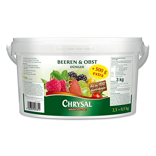 Chrysal Beeren und Obst Dünger - Aktion 2,5 kg + 500 g extra von Chrysal