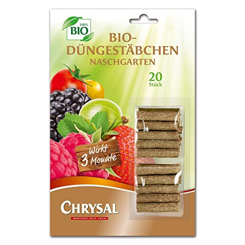 Chrysal Bio Naschgarten Düngestäbchen 20 Stück von Chrysal