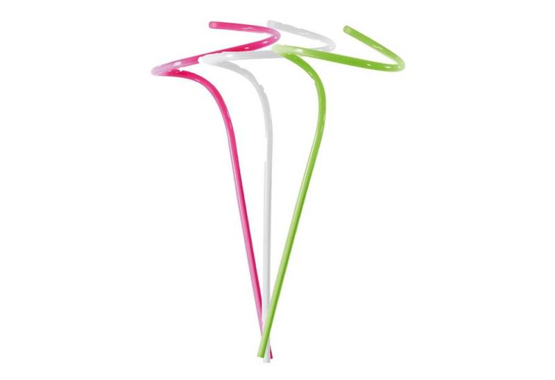 Chrysal Gartenpflege-Set Twister Orchideenstab 3er Set klar/grün/pink von Chrysal