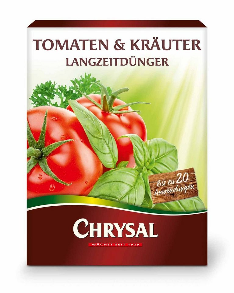 Chrysal Gemüsedünger Chrysal Tomaten & Kräuter Langzeitdünger 300 g, 1-St., anwendungsfertig von Chrysal