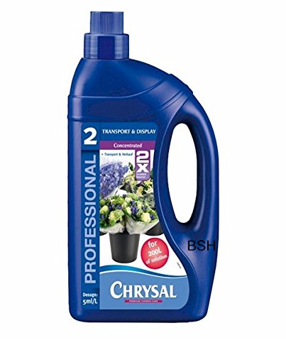 Chrysal Klar Professional 2 Clear & Fresh Blumenfrisch 2 x 1000 ml Konzentrat von Chrysal