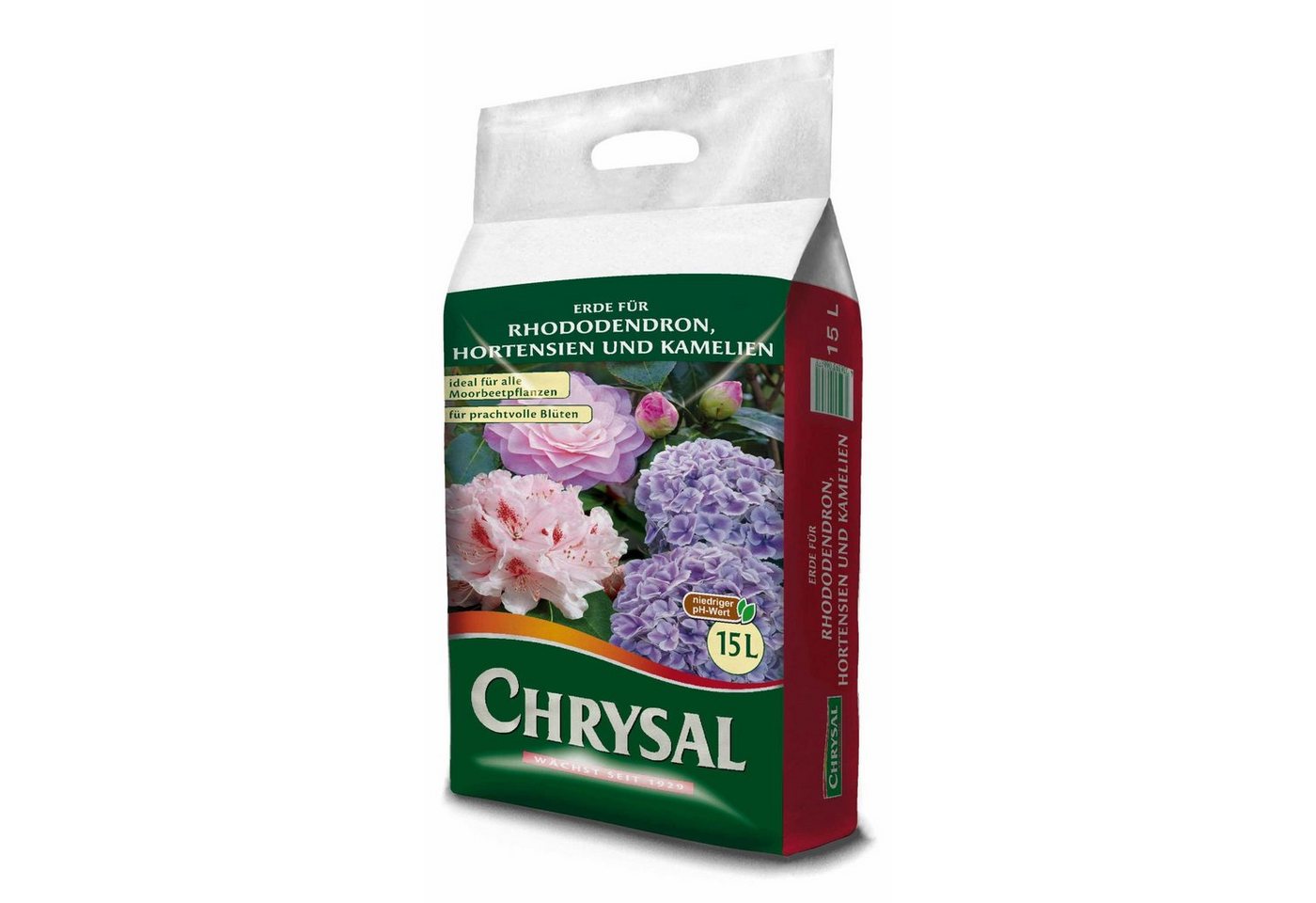 Chrysal Pflanzerde Für Rhododendron, Hortensien, Kamelien 15l von Chrysal