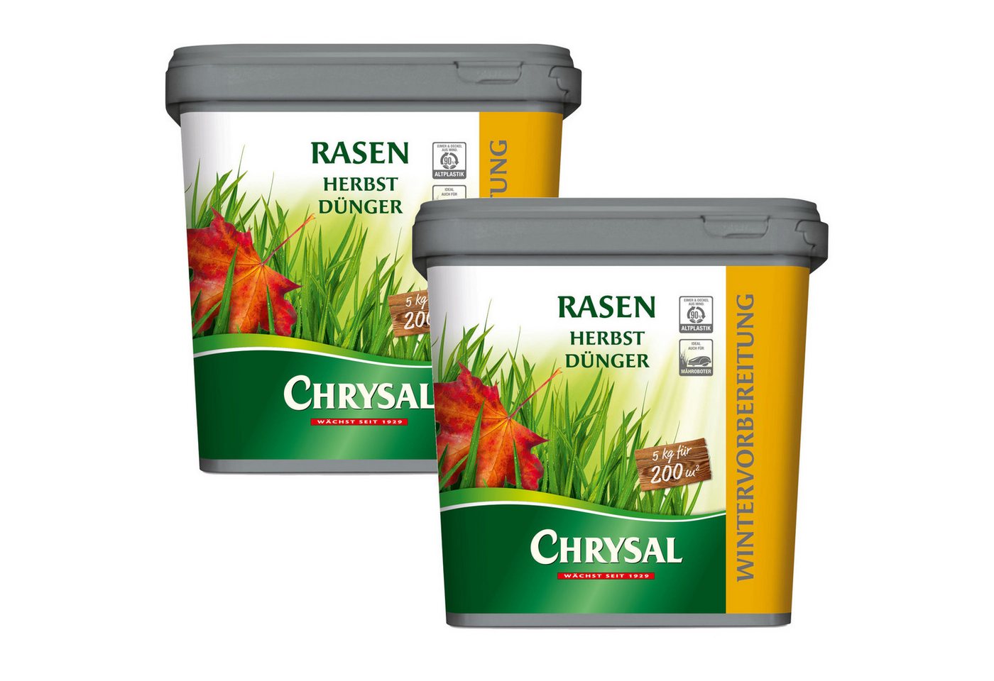 Chrysal Rasendünger Herbstrasendünger 10 kg, Herbst Rasendünger für 400 m² von Chrysal
