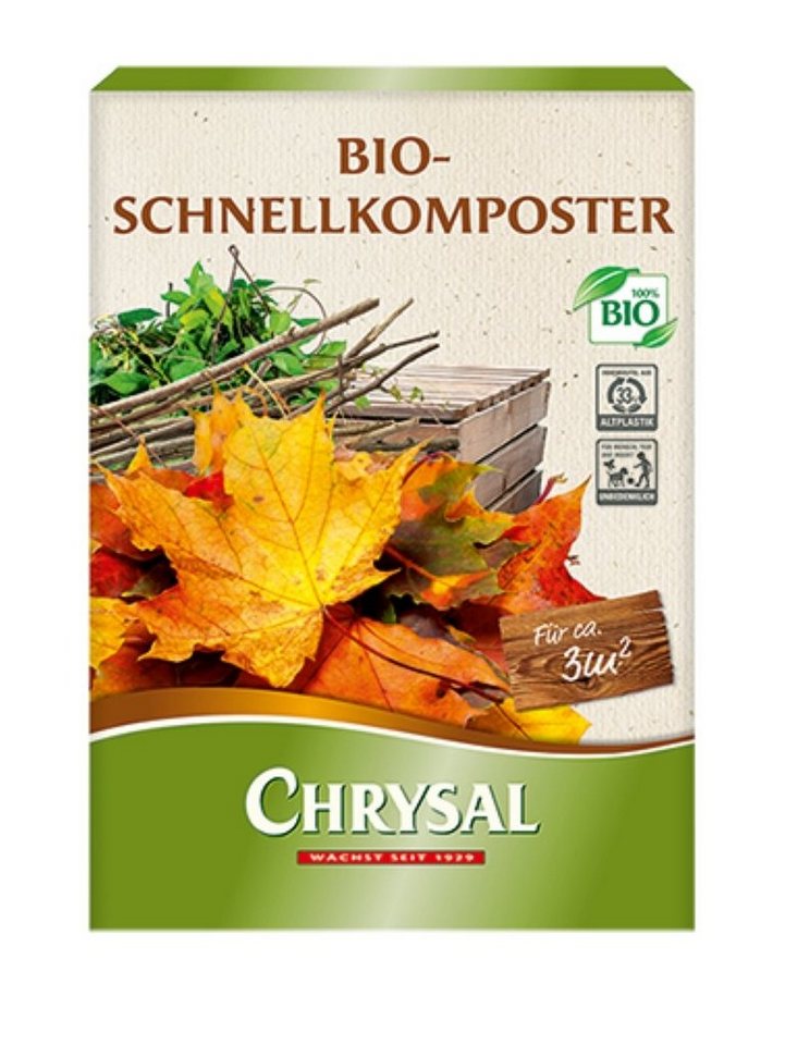 Chrysal Schnellkomposter BIO Schnellkomposter 2,5 kg, (1 St), BIO QUALITÄT von Chrysal