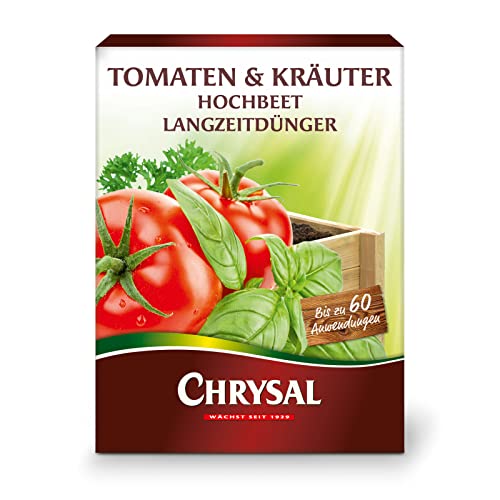 Chrysal Tomaten & Kräuter Hochbeet Langzeitdünger - 900 g von Chrysal