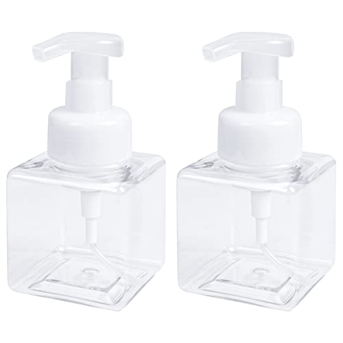 Chstarina 2 Stück Schäumende Seifenspender 250 ml schäumende Leere Pumpflasche Handseifen-Flüssigkeitsbehälter für Küchen- oder Badezimmerhandseife Facial Cleanser Body Wash Chstarina 2 Stück Schäumende Seifenspender 250 ml schäumende Leere Pumpflasche Handseifen-Flüssigkeitsbehälter für Küchen- oder Badezimmerhandseife Facial Cleanser Body Wash von Chstarina