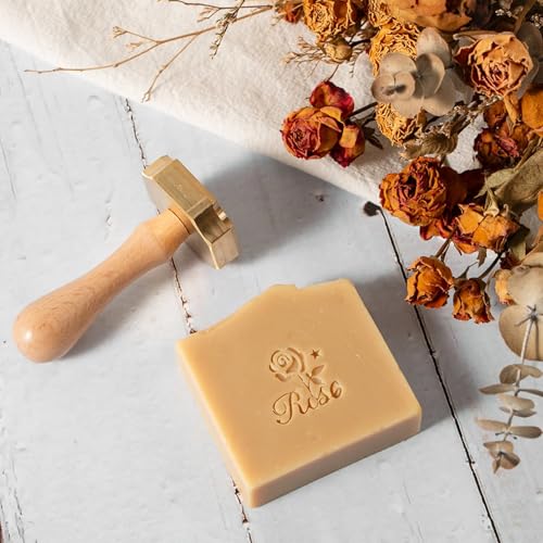 Individueller Seifenstempel – personalisierter Logo-Seifenstempel für hausgemachte Seife, einzigartige Designs, DIY handgemachte Seifen-Abdruck-Signature-Stempel, individuelle Geschenke für von Chu6an6d