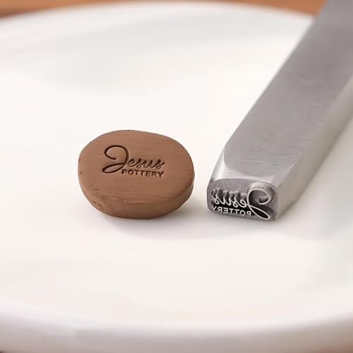 Keramik-Stempel, individueller Metallstempel, personalisierter Tonsignatur-Stempel, Mikro-Schmuck-Stempelwerkzeug von Chu6an6d