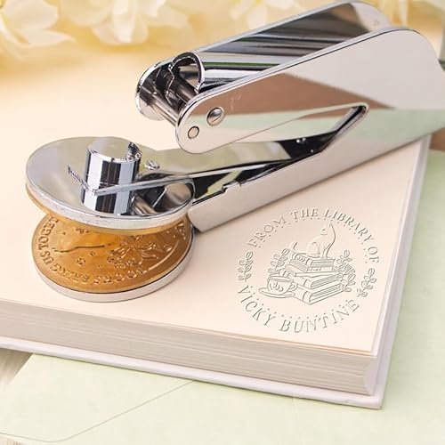 Personalisierter Buchpräger – Buchpräger Katze, Ex Libris Embosser, Library Embosser Stamp, Ex Libris Personalisierter Buchpräger – Buchpräger Katze, Ex Libris Embosser, Library Embosser Stamp, Ex Libris von Chu6an6d
