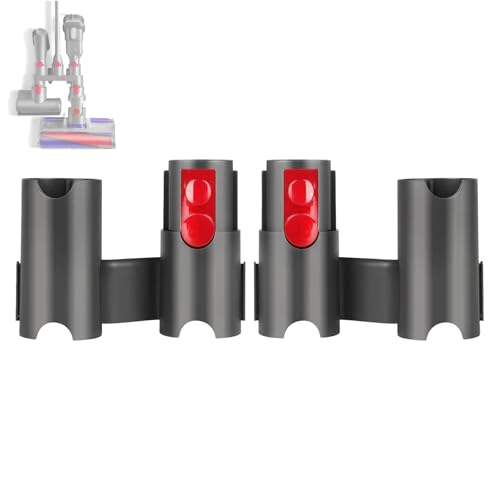2 Stück Aufbewahrungs Zubehör Halterung für Dyson V7 V8 V10 V11 V12 V15 Outsize Cordless Stick Staubsauger von Chuancheng