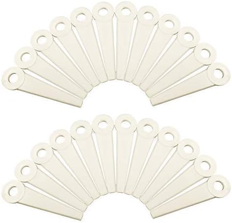 24 Stück Nylon Cutter Trimmer Klingen Ersatz für Stihl Polycut 6-3, 20-3, 10-3, 41-3 Garten Rasenmäher Rasenmäher Rasen von Chuancheng