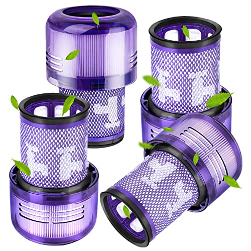 4 Hepa-Filter Ersatzzubehör für Dyson V12 Detect Slim Staubsauger, Ersatzteil Nr. 971517-01 von Chuancheng