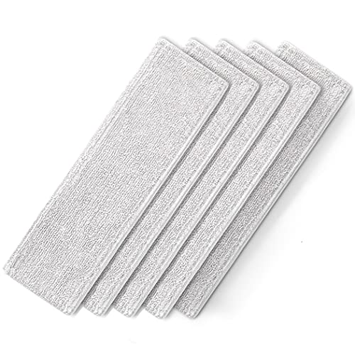 5 x Wischtücher, Super saugfähiges Mopptuch für Xiaomi Mijia Wireless Cleaner K10 Mop Wipe G10 Geschirrtuch WXCQ04ZM-TB, für Dream V9 V10 V11 V12 T10 T20 T30 von Chuancheng