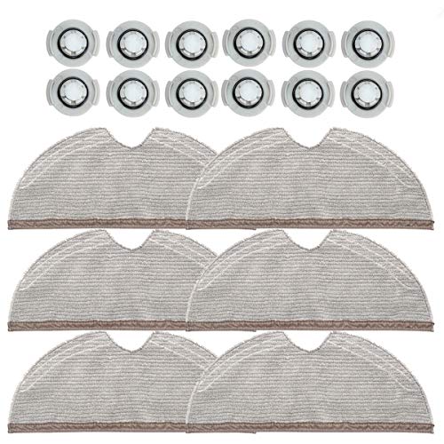 Chuancheng 6 x Wischmopp-Wasserkerne für Xiaomi Roborock S5/S50/S51/S55/S6/S6 MAXV/S5 MAX Roboterstaubsauger - Mikrofaserwolle um 40% erhöht - Beige Chuancheng 6 x Wischmopp-Wasserkerne für Xiaomi Roborock S5/S50/S51/S55/S6/S6 MAXV/S5 MAX Roboterstaubsauger - Mikrofaserwolle um 40% erhöht - Beige von Chuancheng