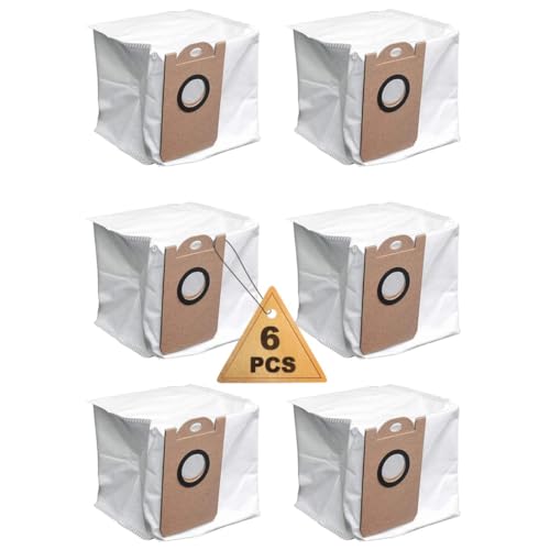 6er-Pack auslaufsichere Staubbeutel mit großer Kapazität für Proscenic M7 Pro M8 Pro, für Neabot NoMo N1+, N1 Plus, N2 Staubsauger Zubehör von Chuancheng