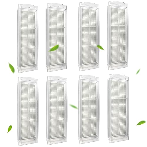 8 HEPA Filter für Xiaomi Mijia Mi Robot Mop Pro STYTJ02YM, für Xiaomi Viomi X2 SE V2 V2PRO V-RVCLM21B V3 VXVC07-JG MVVC01-JG, Conga 3490 Saugroboter Ersatzteile von Chuancheng