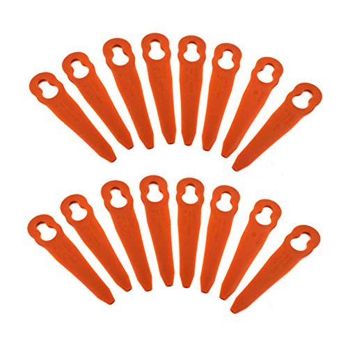 Chuancheng 16 Stück Ersatz-Kunststoffschneider für Stihl PolyCut 2-2 Rasenmäher Rasenmäher 4008 007 1000 Grasschneider Werkzeug von Chuancheng