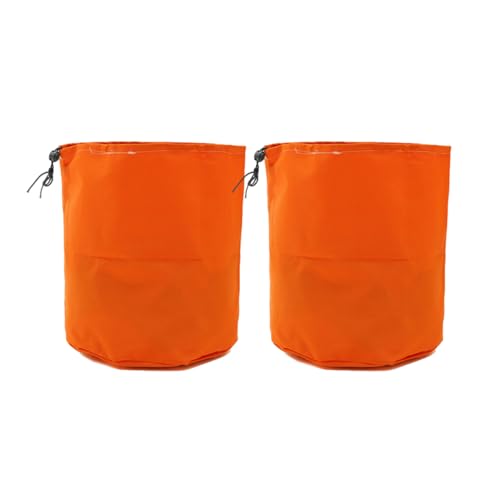 Chuancheng 2 x Staubdichte, wasserdichte Abdeckbeutel für Stihl Echo Unkrautfresser Kantenschneider Stangensäge (orange) von Chuancheng