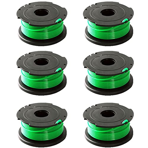 Chuancheng 6 grüne Trimmerspulen für Black & Decker GL7033 GL8033 GL9035 Rasentrimmer A6482 von Chuancheng