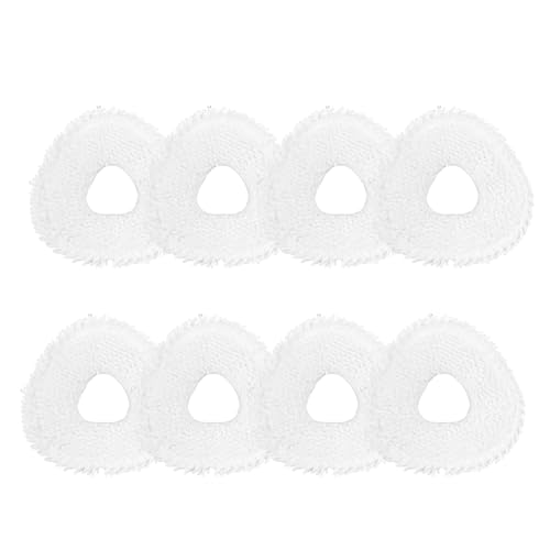 Chuancheng Wischmopp-Pads, Zubehör-Set für Narwal Freo Z Ultra/Freo X Ultra/Freo Roboter-Staubsauger, waschbar und wiederverwendbar, weiche Wischpads, 8 Stück Chuancheng Wischmopp-Pads, Zubehör-Set für Narwal Freo Z Ultra/Freo X Ultra/Freo Roboter-Staubsauger, waschbar und wiederverwendbar, weiche Wischpads, 8 Stück von Chuancheng