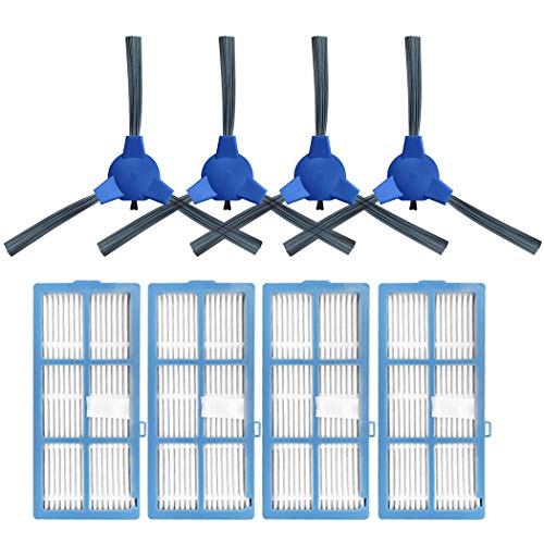 Filter-Seitenbürsten-Ersatz-Set für Proscenic 850T Staubsauger von Chuancheng
